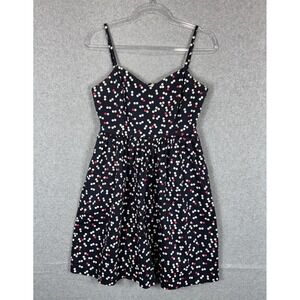 Gap Dress Womens 6 A-Line Dot Spaghetti Strap‎ Sleeveless Summer Casual Sundress